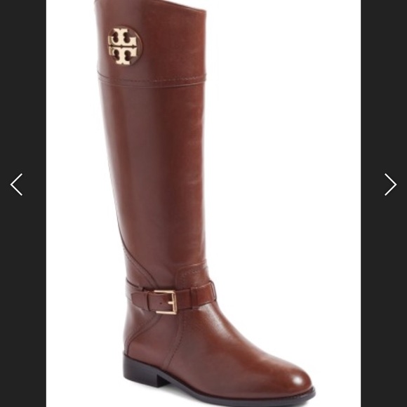 Tory Burch Shoes - NWT Tory Burch Adeline 20mm riding boot, almond